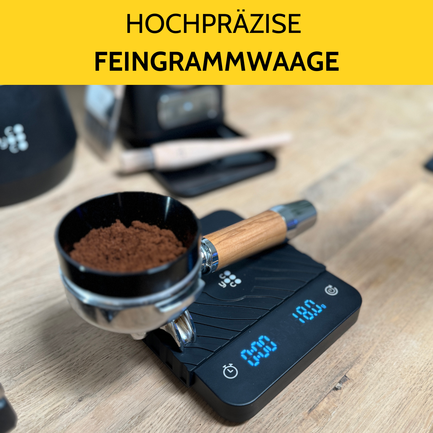 Kaffeewaage 2.0 mit Auto Timer