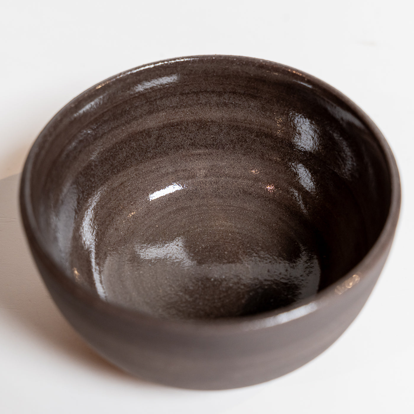 KUMO Cappuccino Tasse – DROP Schwarz | Mura Mura Ceramics